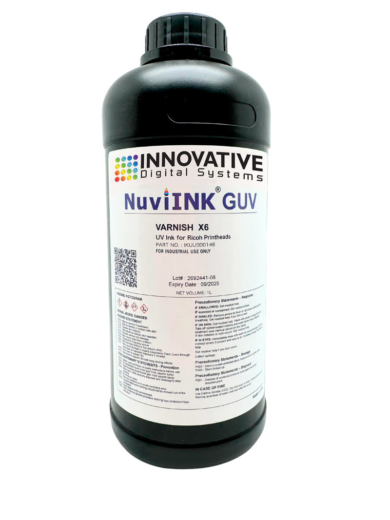 Revolution 360° Ink - UV LED Varnish - 1 Liter Bottle